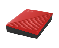 WD My Passport 4TB USB 3.2 Gen. 1 Czerwony - 530409 - zdjęcie 4